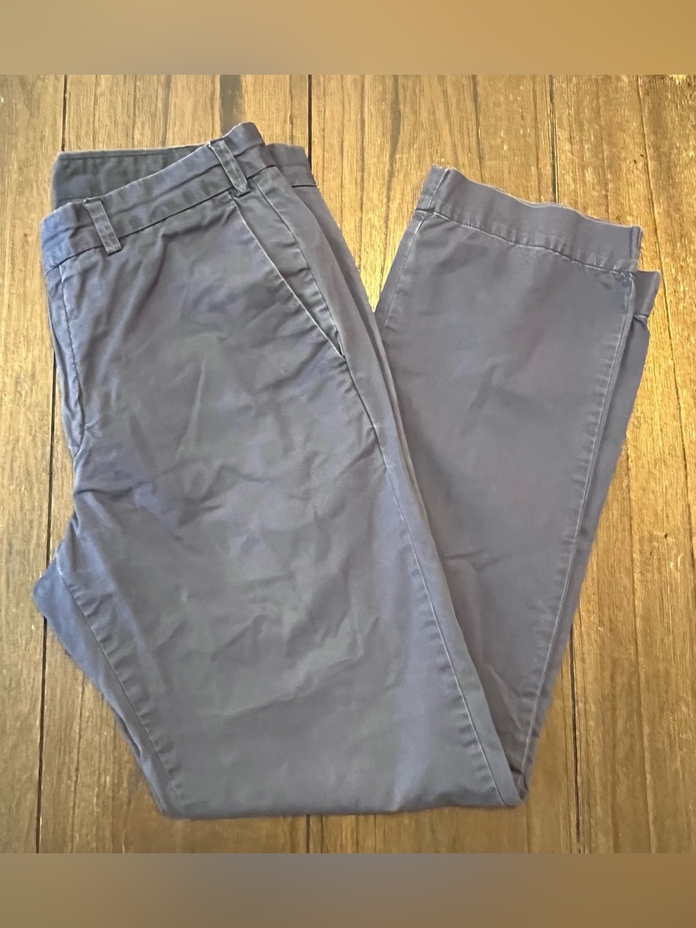 Vintage Polo Ralph Lauren Men's Slim Fit 30x30 Navy Chino Pants -